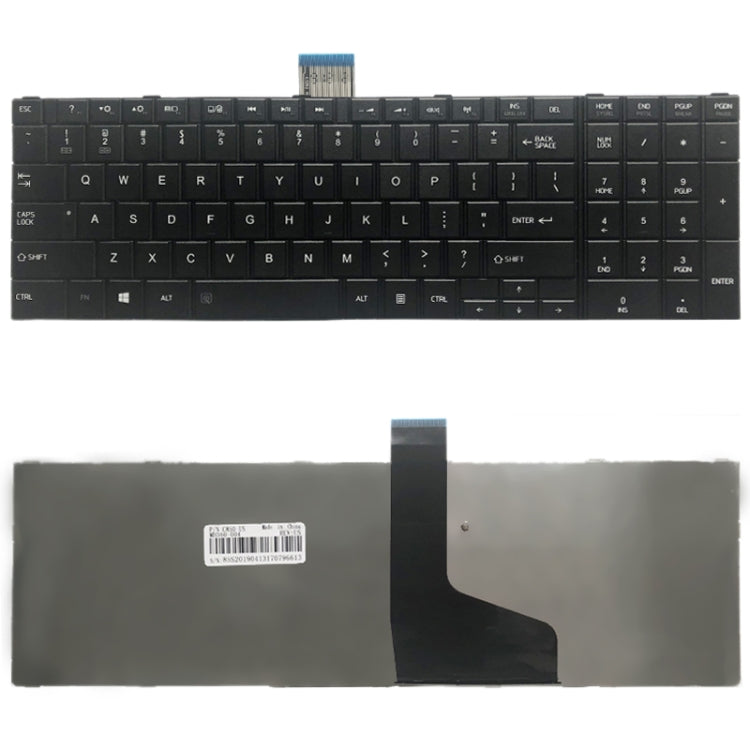 US Version Keyboard for Toshiba Satellite C850 C850D C855 C855D L850 L850D L855 L855D L870 L870D - Replacement Keyboards by PMC TechLife | Online Shopping South Africa | PMC TechLife