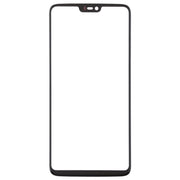 For OnePlus 6 Front Screen Outer Glass Lens (Black)