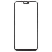 For OnePlus 6 Front Screen Outer Glass Lens (Black)