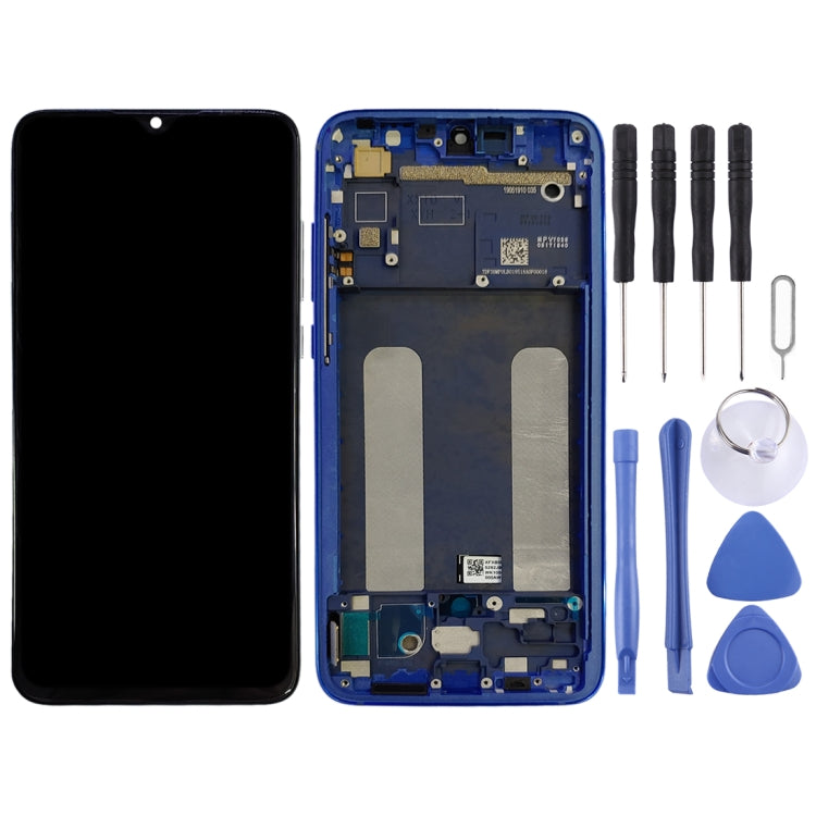 Original LCD Screen for Xiaomi Mi CC9 Digitizer Full Assembly with Frame(Blue) - free shipping - PMC TechLife - Order now!