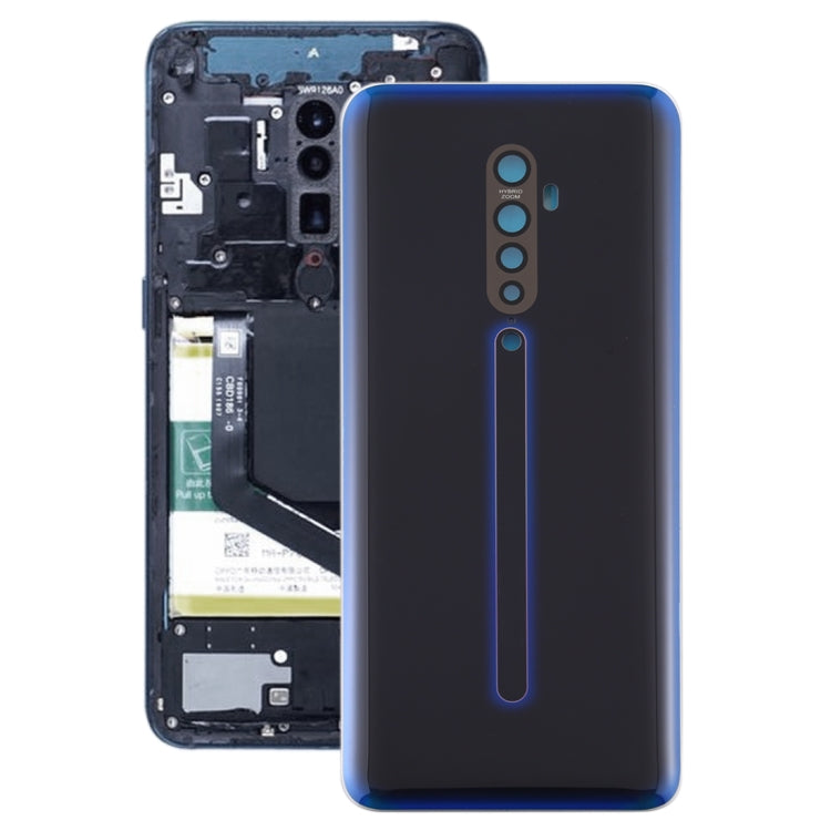For OPPO Reno2 Back Cover (Black) - Back Cover by PMC TechLife | Online Shopping South Africa | PMC TechLife