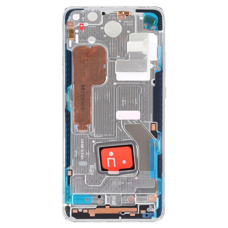 Original Middle Frame Bezel Plate with Side Keys for Huawei P40 Pro(Silver) - Full Housing Cover by PMC TechLife | Online Shopping South Africa | PMC TechLife | Buy Now Pay Later Mobicred