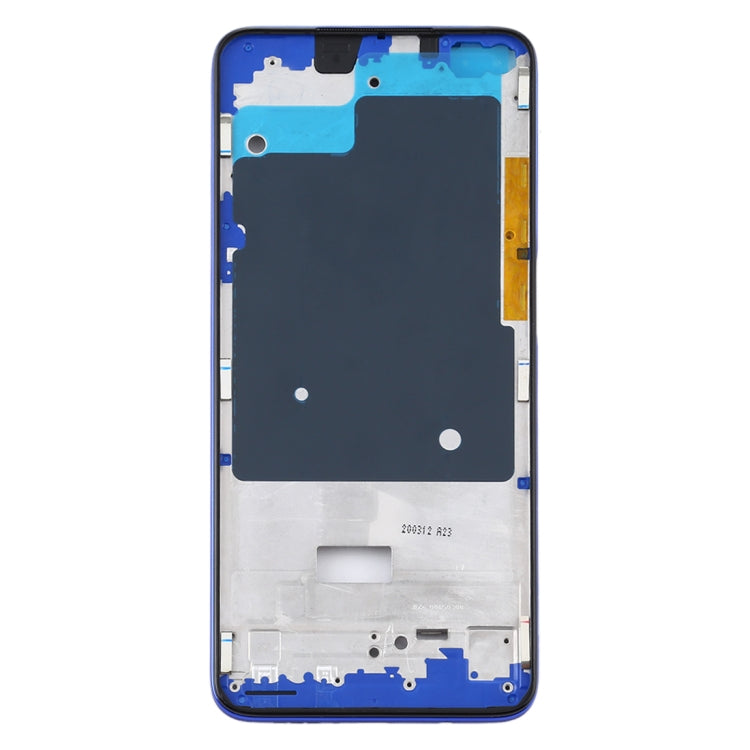 Front Housing LCD Frame Bezel Plate for Xiaomi Redmi K30, 4G Version (Blue) - Frame Bezel Plate by PMC TechLife | Online Shopping South Africa | PMC TechLife