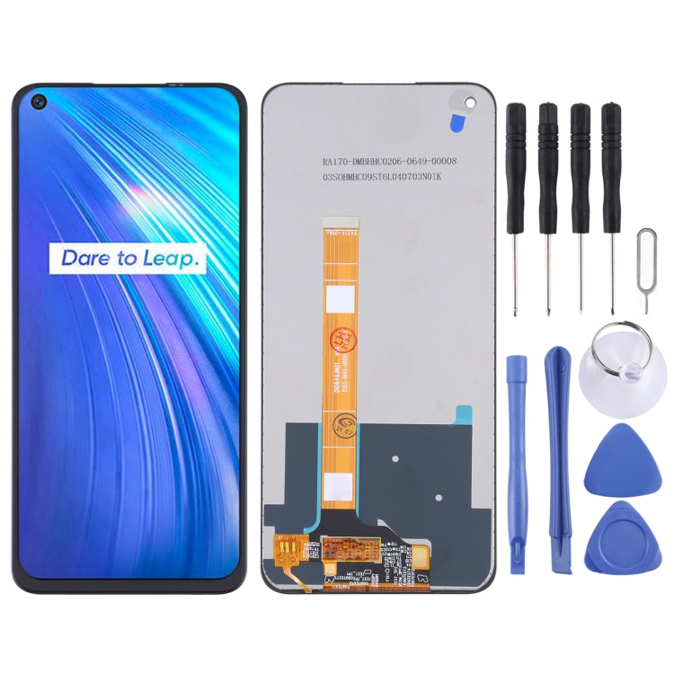 TFT LCD Screen for OPPO Realme 6 with Digitizer Full Assembly - free shipping - PMC TechLife - Order now!