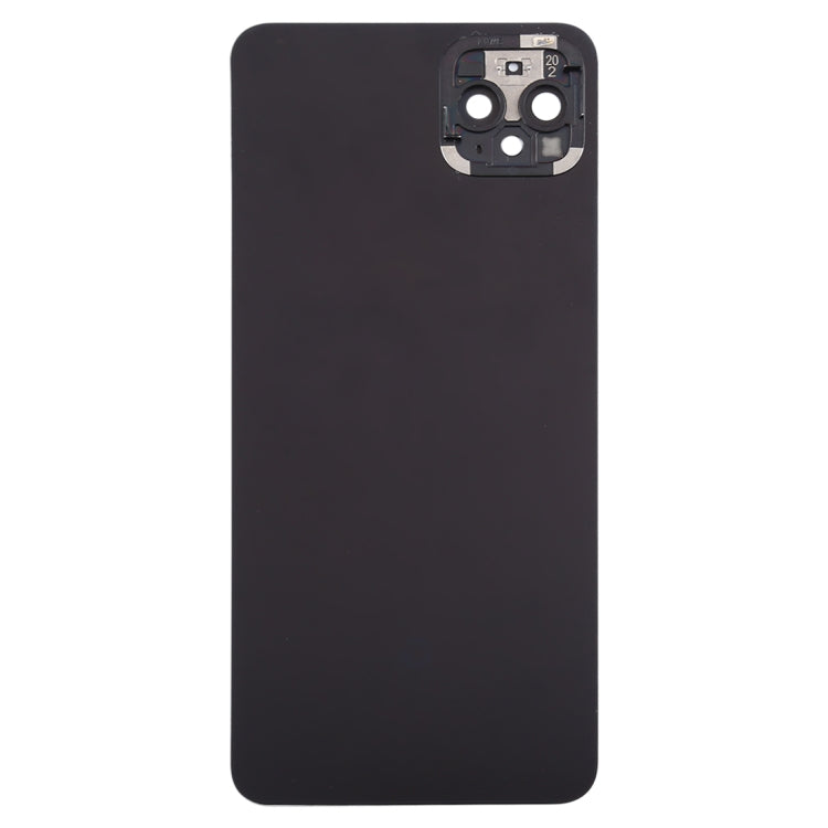 Battery Back Cover with Camera Lens Cover for Google Pixel 4(Black)
