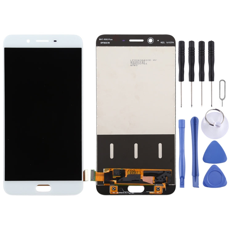 Original LCD Screen for OPPO R11 Plus with Digitizer Full Assembly (White) - free shipping - PMC TechLife - Order now!