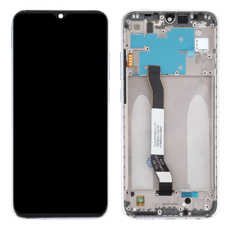 LCD Screen and Digitizer Full Assembly with Frame for Xiaomi Redmi Note 8(Silver) - free shipping - PMC TechLife - Order now!
