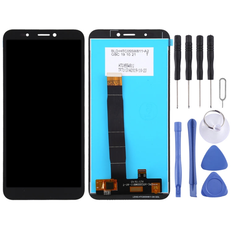 TFT LCD Screen for Nokia C1 with Digitizer Full Assembly (Black) - free shipping - PMC TechLife - Order now!