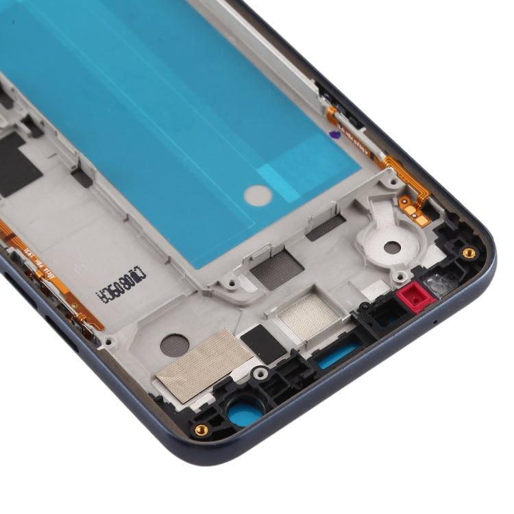 Front Housing LCD Frame Bezel Plate for LG K40 / K12+ K12 Plus / X4 2019 X420EM X420BMW X420EMW X420HM X420 X420N (Double SIM Version) (Black) - For LG by PMC TechLife | Online Shopping South Africa | PMC TechLife