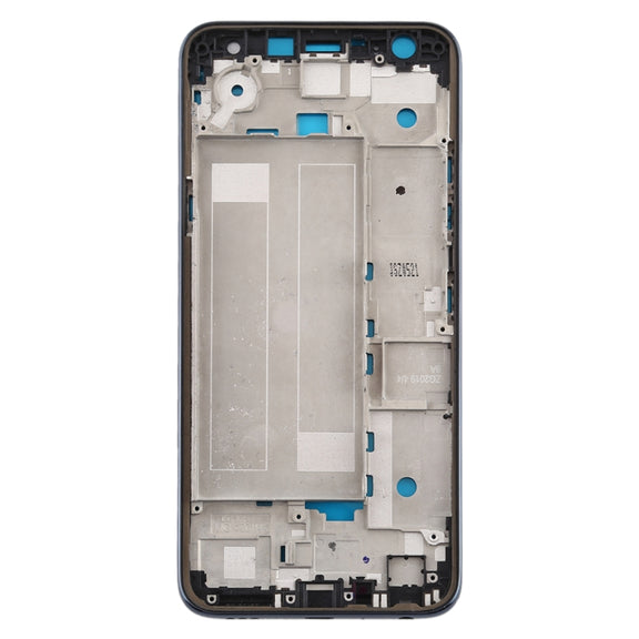 Front Housing LCD Frame Bezel Plate for LG K40 / K12+ K12 Plus / X4 2019 X420EM X420BMW X420EMW X420HM X420 X420N (Double SIM Version) (Blue)
