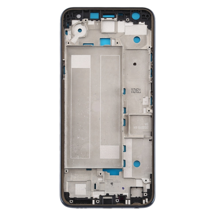 Front Housing LCD Frame Bezel Plate for LG K40 / K12+ K12 Plus / X4 2019 X420EM X420BMW X420EMW X420HM X420 X420N (Double SIM Version) (Blue)