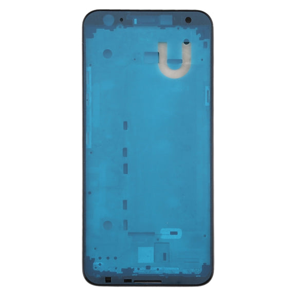 Front Housing LCD Frame Bezel Plate for LG K40 / K12+ K12 Plus / X4 2019 X420EM X420BMW X420EMW X420HM X420 X420N (Double SIM Version) (Blue)