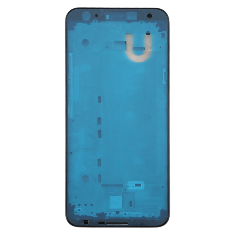 Front Housing LCD Frame Bezel Plate for LG K40 / K12+ K12 Plus / X4 2019 X420EM X420BMW X420EMW X420HM X420 X420N (Double SIM Version) (Blue)