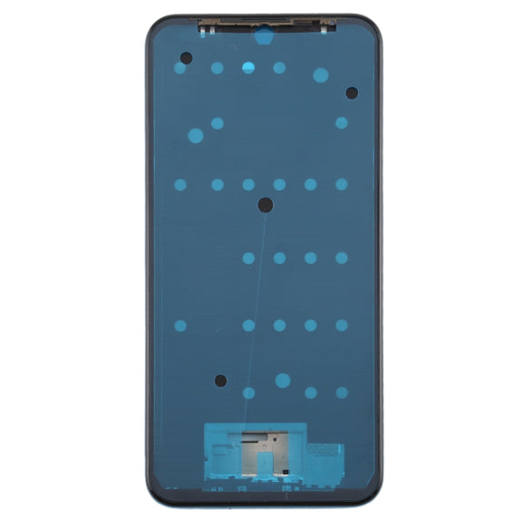 Front Housing LCD Frame Bezel Plate for LG K50 / K12 MAX / LMX520BMW / LMX520EMW(Double SIM Version) (Blue)