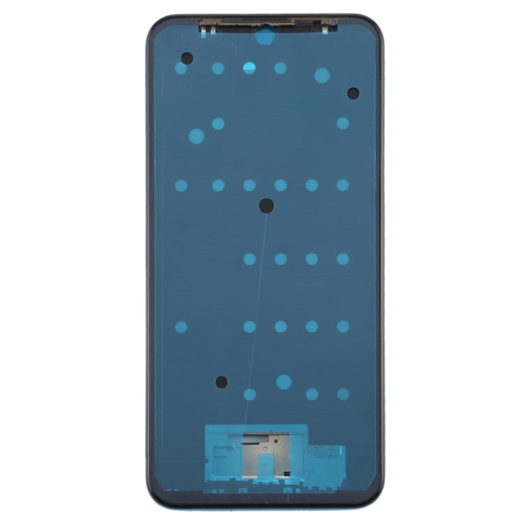 Front Housing LCD Frame Bezel Plate for LG K50 / K12 MAX / LMX520BMW / LMX520EMW(Double SIM Version) (Blue)