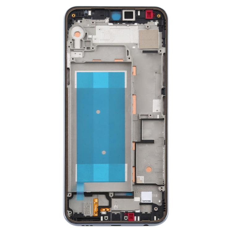 Front Housing LCD Frame Bezel Plate for LG K50 / K12 MAX / LMX520BMW / LMX520EMW(Double SIM Version)(Silver) - For LG by PMC TechLife | Online Shopping South Africa | PMC TechLife