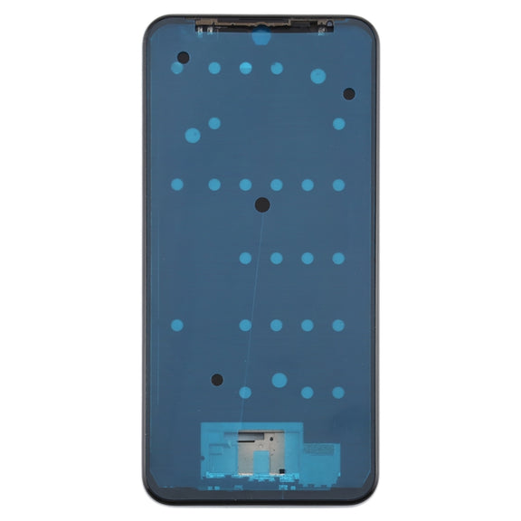 Front Housing LCD Frame Bezel Plate for LG K50 / K12 MAX / LMX520BMW / LMX520EMW(Double SIM Version)(Silver)