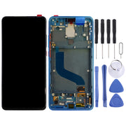 Original AMOLED LCD Screen for Xiaomi 9T Pro / Redmi K20 Pro / Redmi K20 Digitizer Full Assembly with Frame(Blue)