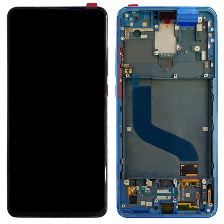 Original AMOLED LCD Screen for Xiaomi 9T Pro / Redmi K20 Pro / Redmi K20 Digitizer Full Assembly with Frame(Blue) - free shipping - PMC TechLife - Order now!