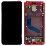 Original AMOLED LCD Screen for Xiaomi 9T Pro / Redmi K20 Pro / Redmi K20 Digitizer Full Assembly with Frame(Red)