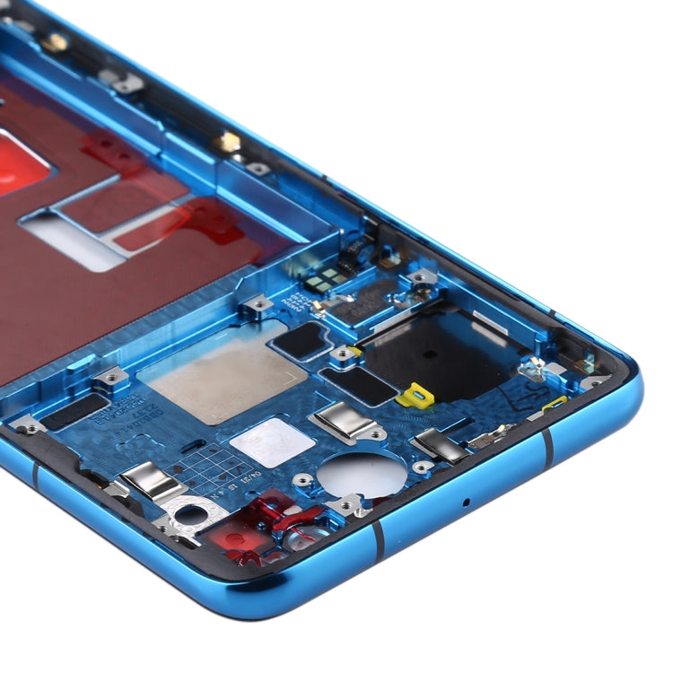 Original Middle Frame Bezel Plate with Side Keys for Huawei P40(Blue) - Full Housing Cover by PMC TechLife | Online Shopping South Africa | PMC TechLife