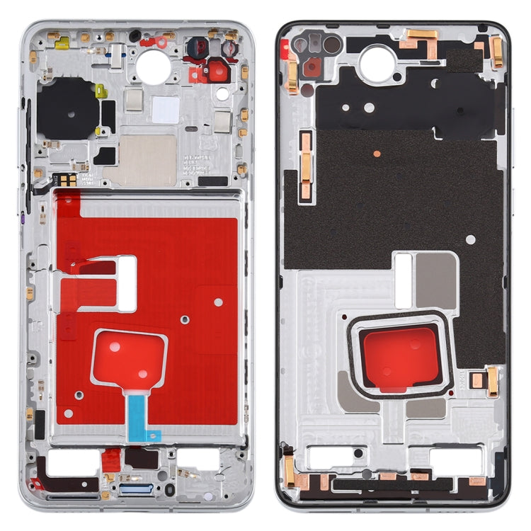 Original Middle Frame Bezel Plate with Side Keys for Huawei P40(Silver) - Full Housing Cover by PMC TechLife | Online Shopping South Africa | PMC TechLife
