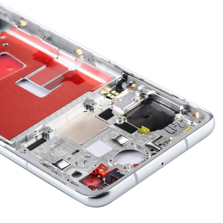Original Middle Frame Bezel Plate with Side Keys for Huawei P40(Silver) - Full Housing Cover by PMC TechLife | Online Shopping South Africa | PMC TechLife