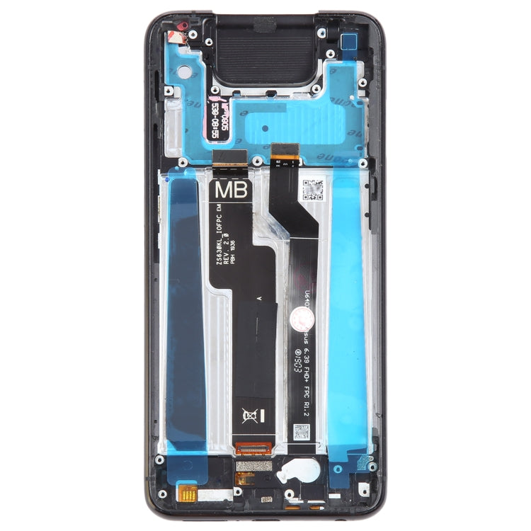 OEM LCD Screen for Asus Zenfone 6 ZS630KL I01WD Digitizer Full Assembly with Frame���Black) - LCD Screen by PMC TechLife | Online Shopping South Africa | PMC TechLife