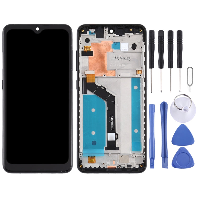 TFT LCD Screen for Nokia 6.2 TA-1198 TA-1200 TA-1187 TA-1201 TA-1196 Digitizer Full Assembly with Frame (Black) - free shipping - PMC TechLife - Order now!