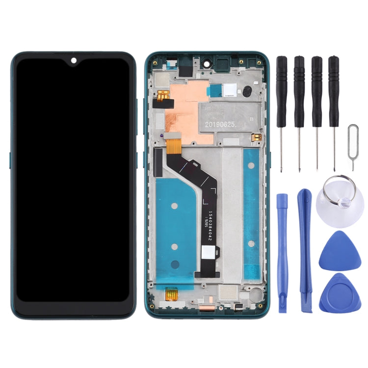 TFT LCD Screen for Nokia 6.2 TA-1198 TA-1200 TA-1187 TA-1201 Digitizer Full Assembly with Frame (Green) - free shipping - PMC TechLife - Order now!
