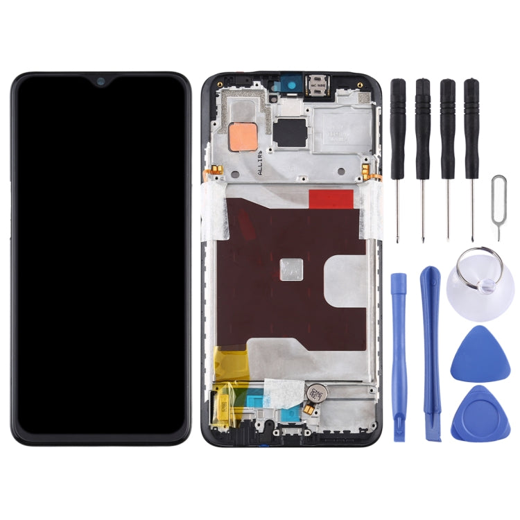 Original LCD Screen for OPPO Reno Z Digitizer Full Assembly with Frame (Black) - free shipping - PMC TechLife - Order now!