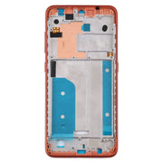 Middle Frame Bezel Plate for Nokia 7.2 / 6.2 / TA-1196 TA-1198 TA-1200 TA-1187 TA-1201 (Orange)