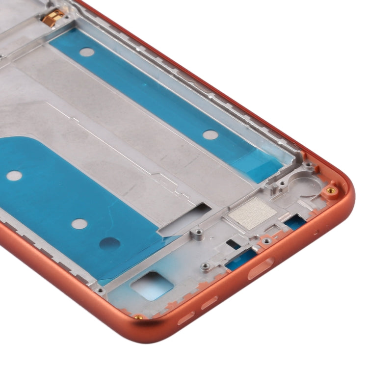 Middle Frame Bezel Plate for Nokia 7.2 / 6.2 / TA-1196 TA-1198 TA-1200 TA-1187 TA-1201 (Orange) - Full Housing Cover by PMC TechLife | Online Shopping South Africa | PMC TechLife