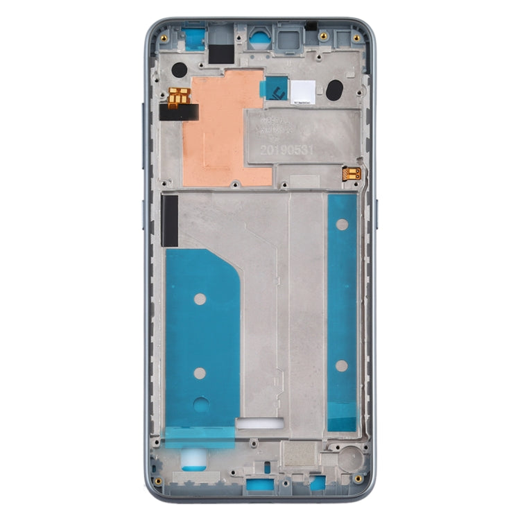 Middle Frame Bezel Plate for Nokia 7.2 / 6.2 / TA-1196 TA-1198 TA-1200 TA-1187 TA-1201 (Silver) - Full Housing Cover by PMC TechLife | Online Shopping South Africa | PMC TechLife