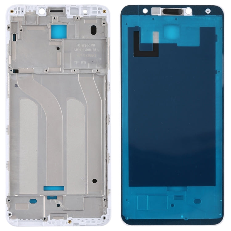 Front Housing LCD Frame Bezel for Xiaomi Redmi 5(White) - free shipping - PMC TechLife - Order now!