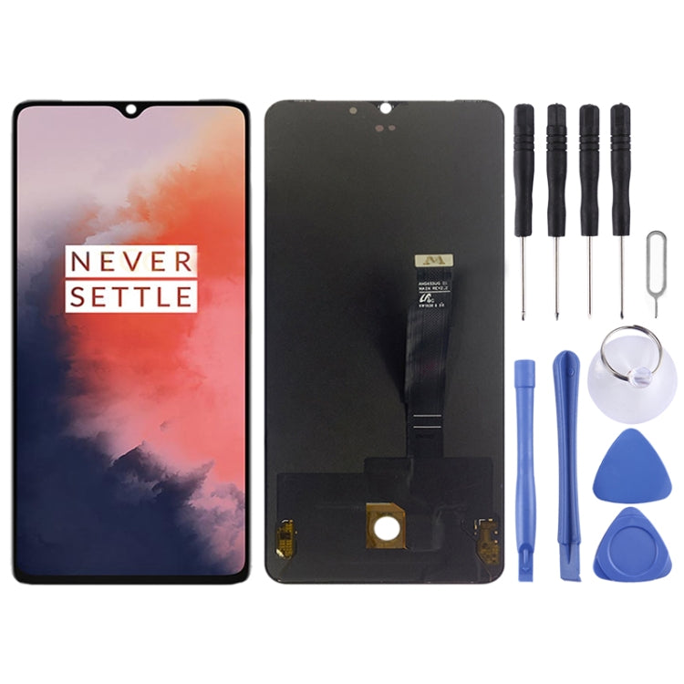 For OnePlus 7T with Digitizer Full Assembly OEM LCD Screen (Black) - free shipping - PMC TechLife - Order now!