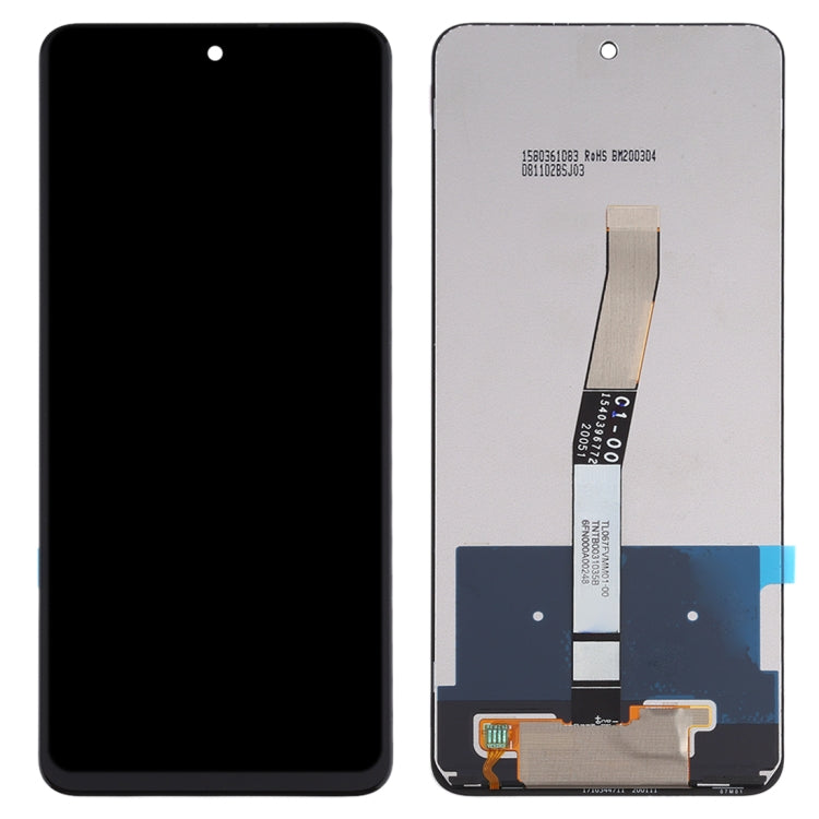 LCD Screen and Digitizer Full Assembly for Xiaomi Redmi Note 9S / Redmi Note 9 Pro / Redmi Note 9 Pro Max / Redmi Note 9 Pro (India) / Note 10 Lite(Black) - free shipping - PMC TechLife - Order now!