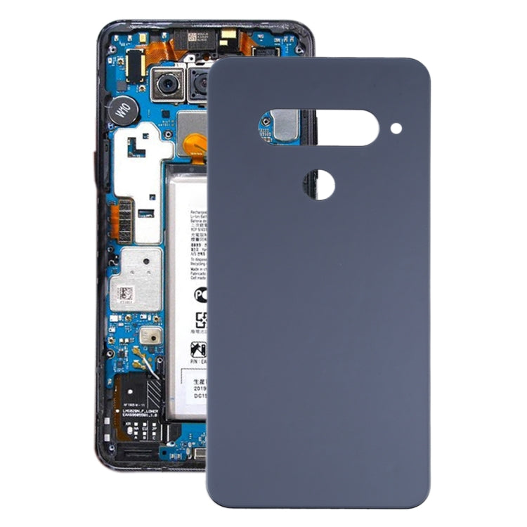 Battery Back Cover for LG G8s ThinQ / LM-G810 LM-G810EAW(Black) - For LG by PMC TechLife | Online Shopping South Africa | PMC TechLife