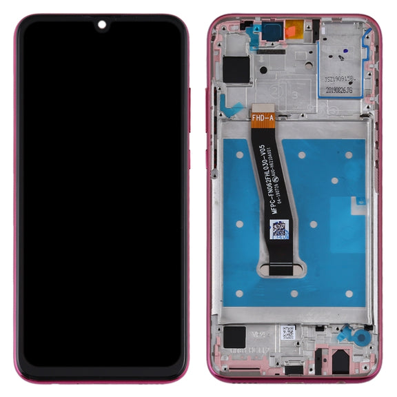OEM LCD Screen for Huawei Honor 10 Lite Digitizer Full Assembly with Frame(Red)
