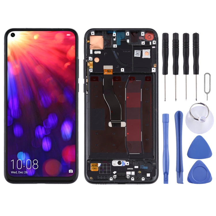 OEM LCD Screen for Huawei Honor View 20 Digitizer Full Assembly with Frame(Black) - free shipping - PMC TechLife - Order now!