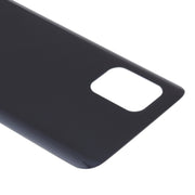 Glass Material Battery Back Cover for Xiaomi Mi 10 Lite 5G/Mi 10 Youth 5G(Black)