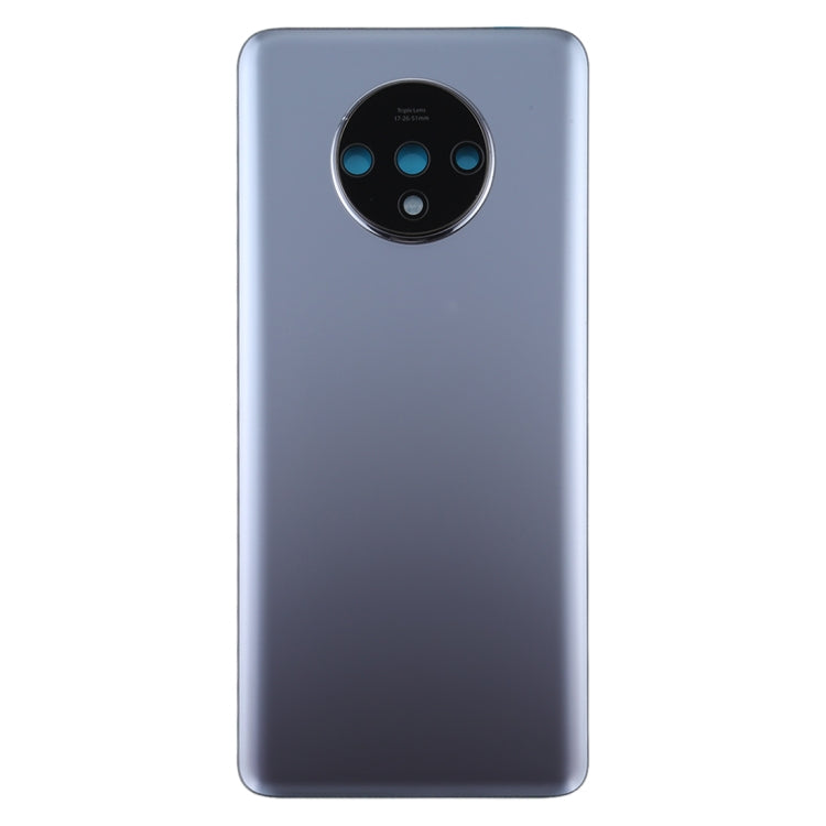 For OnePlus 7T Original Battery Back Cover with Camera Lens Cover (Silver) - Back Cover by PMC TechLife | Online Shopping South Africa | PMC TechLife