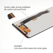 OEM LCD Screen for ZTE Nubia Z18 Mini / NX611J / NX611H with Digitizer Full Assembly (Black)