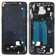 For OnePlus 6 Front Housing LCD Frame Bezel Plate with Side Keys (Jet Black) - Frame Bezel Plate by PMC TechLife | Online Shopping South Africa | PMC TechLife