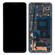 Original LCD Screen for LG G7 ThinQ / G710 G710EM G710PM G710VMP Digitizer Full Assembly with Frame(Black)