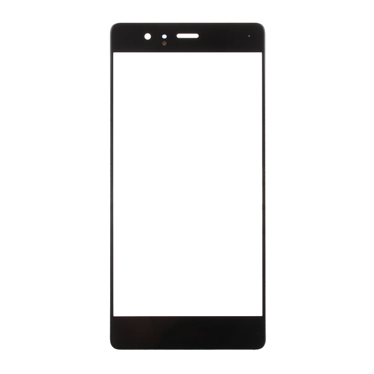 For Huawei P9 Front Screen Outer Glass Lens (Black)
