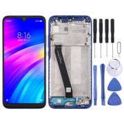 TFT LCD Screen for Xiaomi Redmi 7 Digitizer Full Assembly with Frame(Blue)