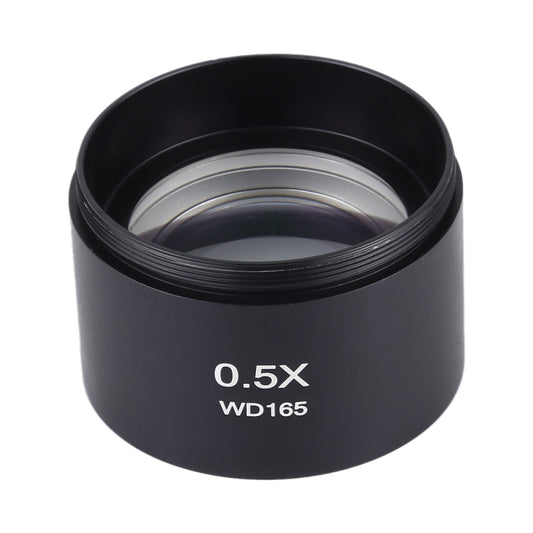 Stereo Microscopes Auxiliary Objective Lens Barlow Lens Magnifier 0.5X WD165 - free shipping - PMC Jewellery - Order now!