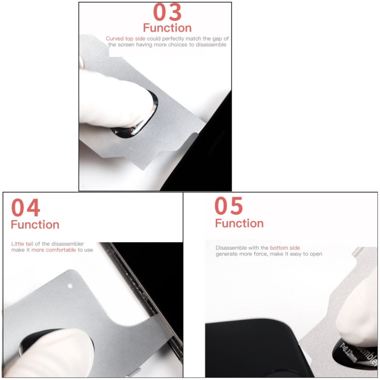 10 PCS QIANLI 3D Ultra Thin Pry Spudger Screen Disassembling Card - free shipping - PMC Jewellery - Order now!