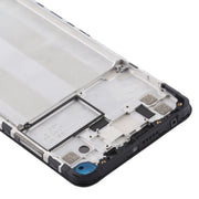 Front Housing LCD Frame Bezel Plate for Xiaomi Redmi Note 9 / Redmi 10X 4G (Black)